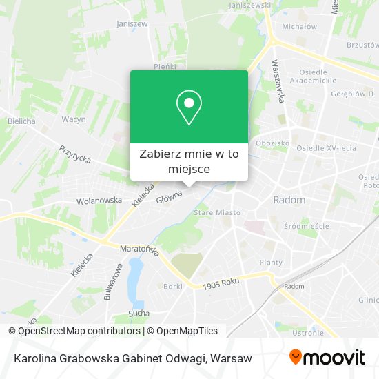 Mapa Karolina Grabowska Gabinet Odwagi