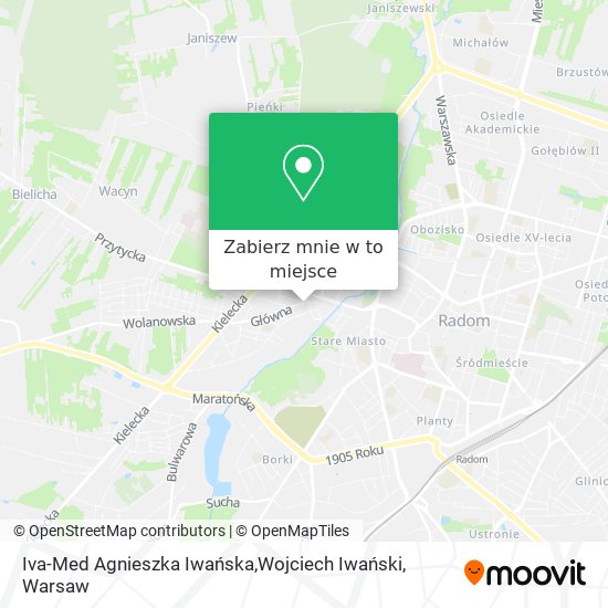 Mapa Iva-Med Agnieszka Iwańska,Wojciech Iwański