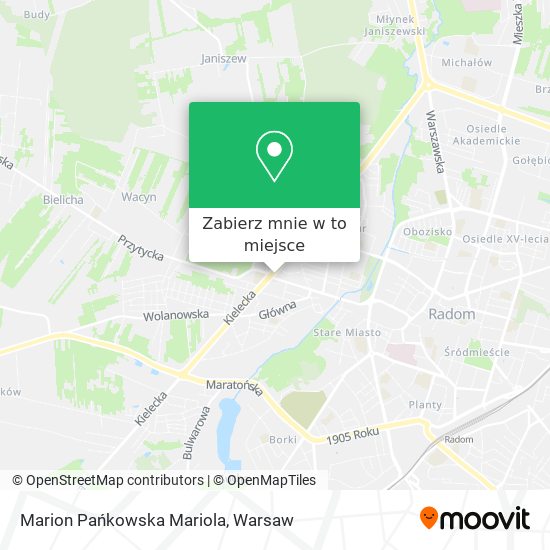 Mapa Marion Pańkowska Mariola