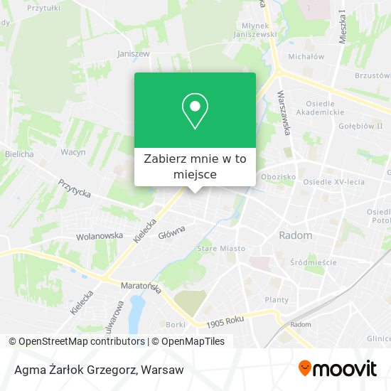 Mapa Agma Żarłok Grzegorz