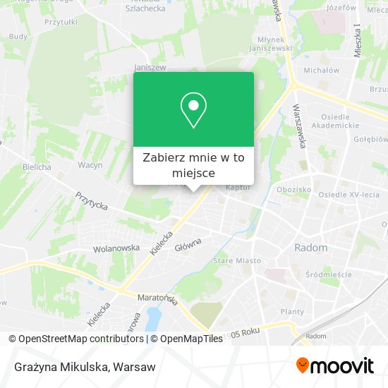 Mapa Grażyna Mikulska