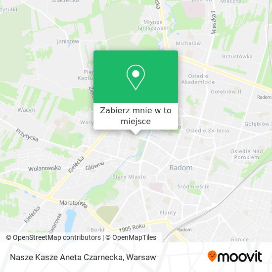 Mapa Nasze Kasze Aneta Czarnecka