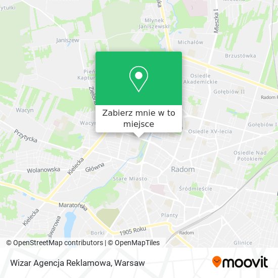 Mapa Wizar Agencja Reklamowa