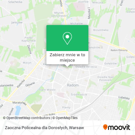 Mapa Zaoczna Policealna dla Dorosłych