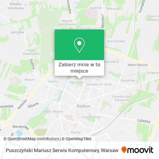 Mapa Puszczyński Mariusz Serwis Komputerowy