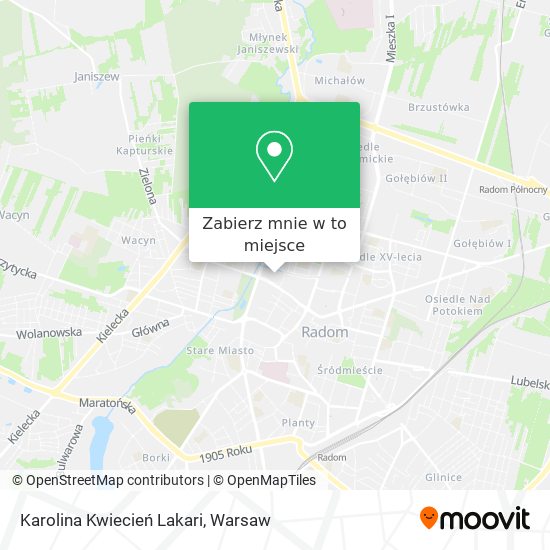 Mapa Karolina Kwiecień Lakari