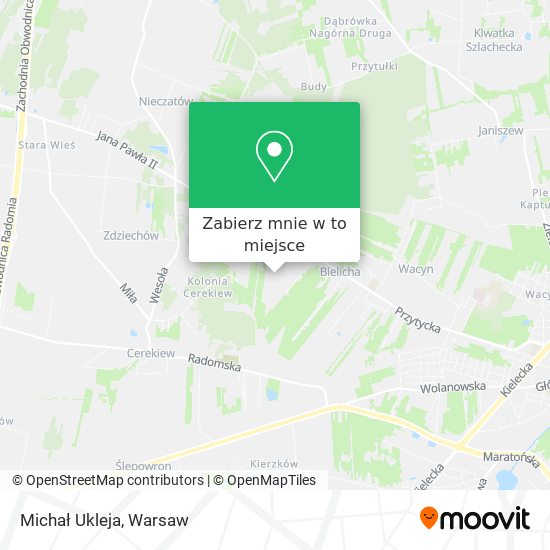 Mapa Michał Ukleja