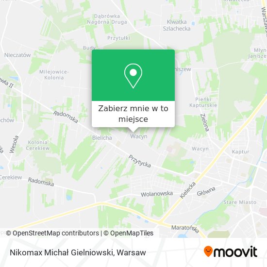 Mapa Nikomax Michał Gielniowski