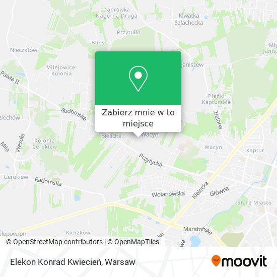 Mapa Elekon Konrad Kwiecień