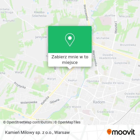 Mapa Kamień Milowy sp. z o.o.