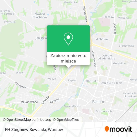 Mapa FH Zbigniew Suwalski