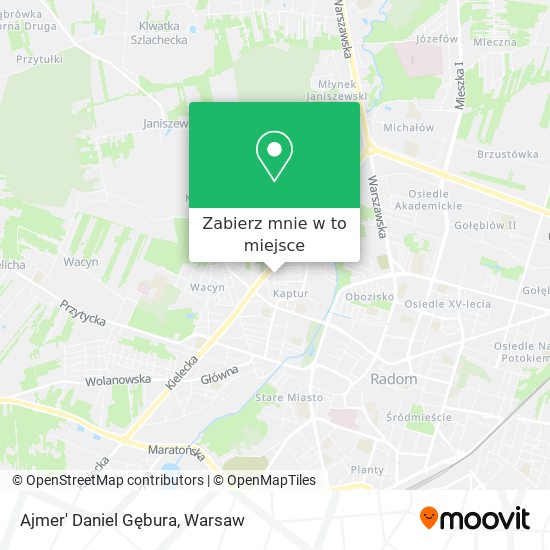 Mapa Ajmer' Daniel Gębura