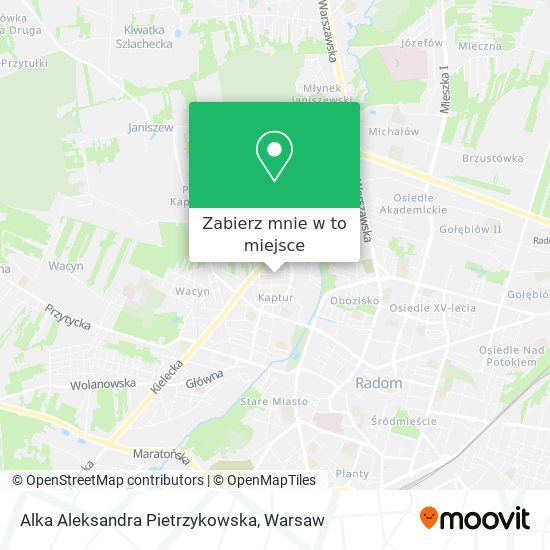 Mapa Alka Aleksandra Pietrzykowska