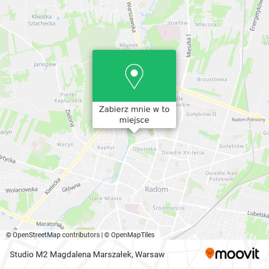 Mapa Studio M2 Magdalena Marszałek