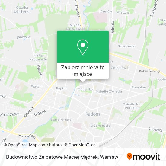 Mapa Budownictwo Żelbetowe Maciej Mędrek