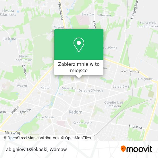 Mapa Zbigniew Dziekaski