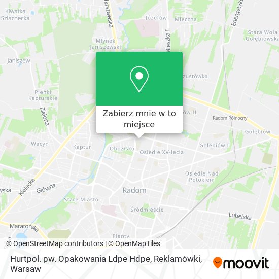 Mapa Hurtpol. pw. Opakowania Ldpe Hdpe, Reklamówki