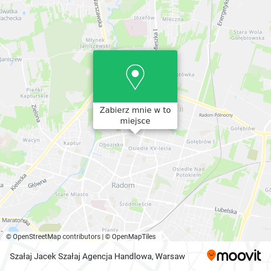 Mapa Szałaj Jacek Szałaj Agencja Handlowa