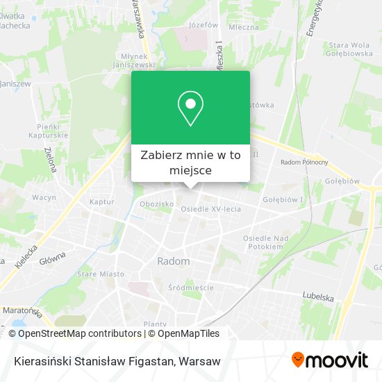 Mapa Kierasiński Stanisław Figastan