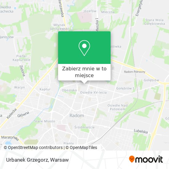 Mapa Urbanek Grzegorz