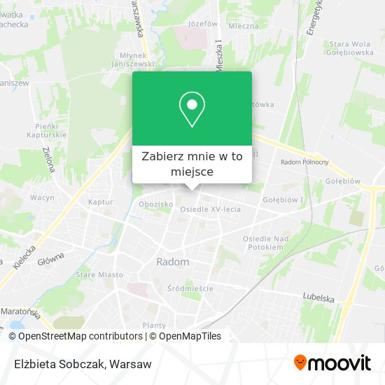 Mapa Elżbieta Sobczak