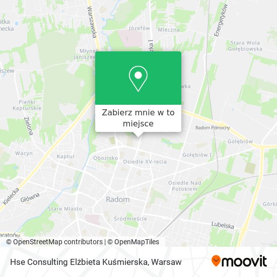 Mapa Hse Consulting Elżbieta Kuśmierska