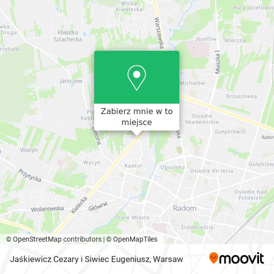 Mapa Jaśkiewicz Cezary i Siwiec Eugeniusz