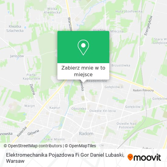 Mapa Elektromechanika Pojazdowa Fi Gor Daniel Lubaski