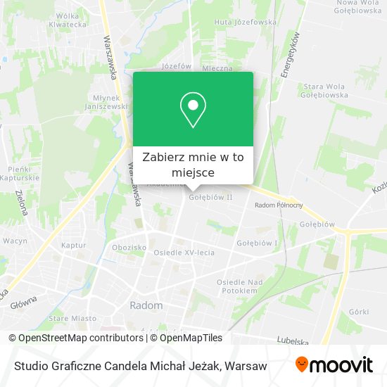 Mapa Studio Graficzne Candela Michał Jeżak