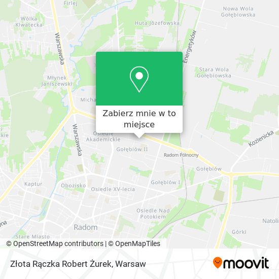 Mapa Złota Rączka Robert Żurek