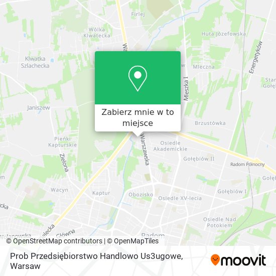 Mapa Prob Przedsiębiorstwo Handlowo Us3ugowe