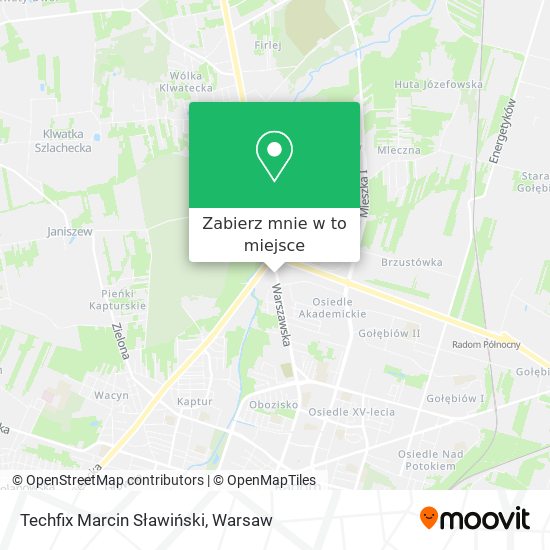 Mapa Techfix Marcin Sławiński