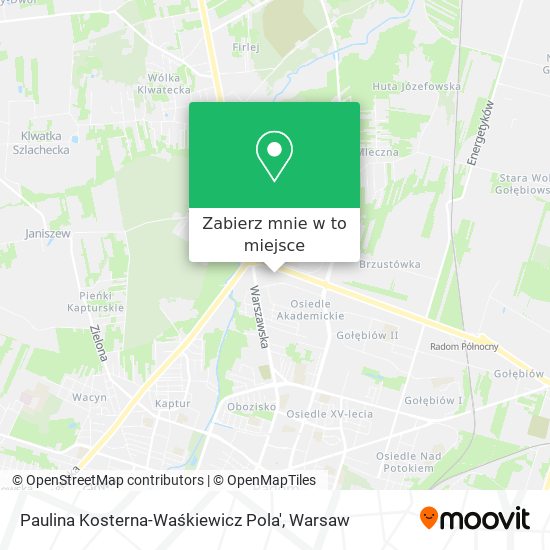 Mapa Paulina Kosterna-Waśkiewicz Pola'