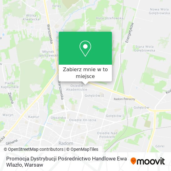 Mapa Promocja Dystrybucji Pośrednictwo Handlowe Ewa Wlazło