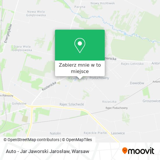 Mapa Auto - Jar Jaworski Jarosław