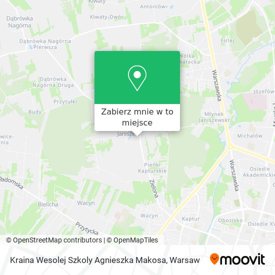 Mapa Kraina Wesolej Szkoly Agnieszka Makosa