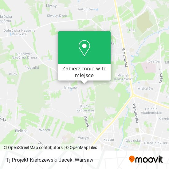 Mapa Tj Projekt Kiełczewski Jacek