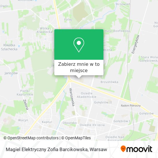 Mapa Magiel Elektryczny Zofia Barcikowska