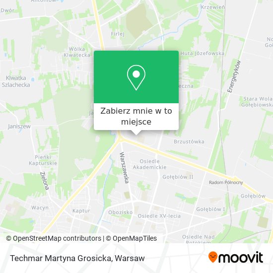 Mapa Techmar Martyna Grosicka