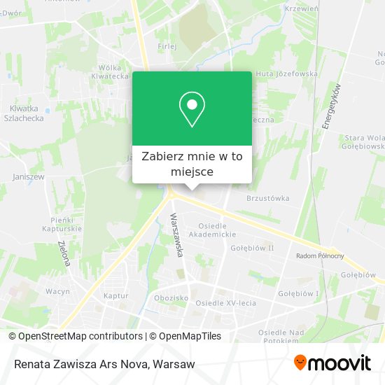 Mapa Renata Zawisza Ars Nova