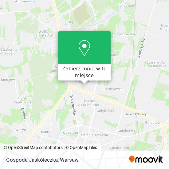 Mapa Gospoda Jaskóleczka