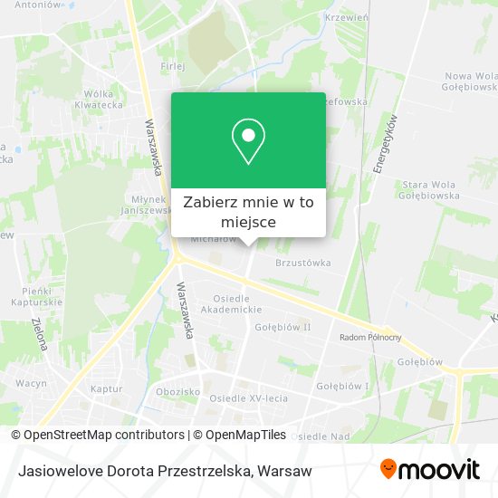 Mapa Jasiowelove Dorota Przestrzelska