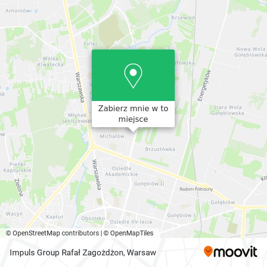 Mapa Impuls Group Rafał Zagożdżon