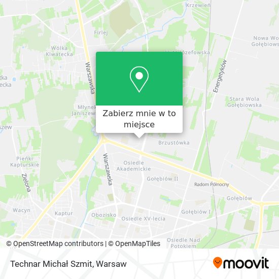 Mapa Technar Michał Szmit