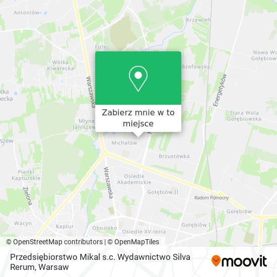 Mapa Przedsiębiorstwo Mikal s.c. Wydawnictwo Silva Rerum