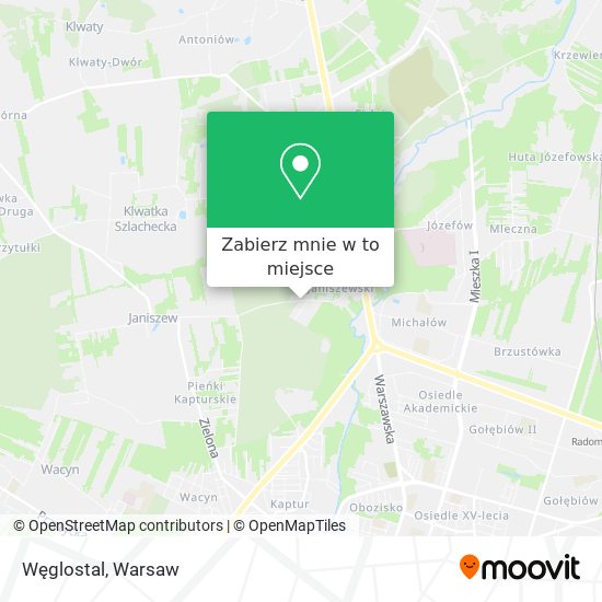 Mapa Węglostal