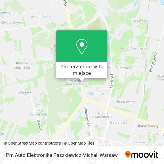 Mapa Pm Auto Elektronika Paszkiewicz Michał