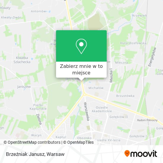 Mapa Brzeźniak Janusz