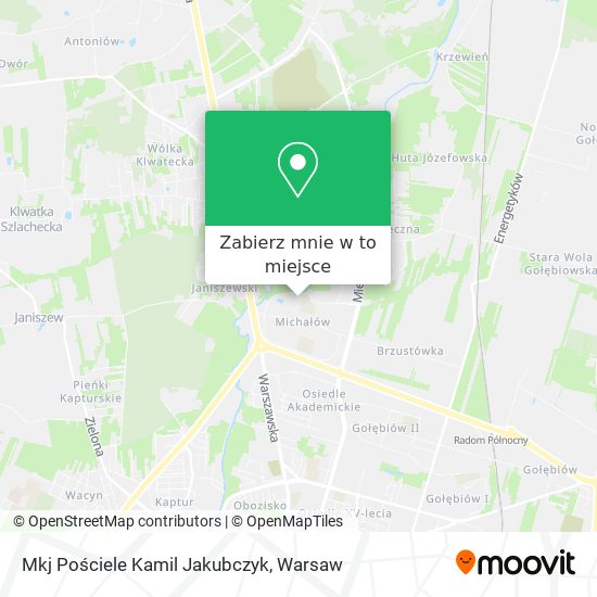 Mapa Mkj Pościele Kamil Jakubczyk