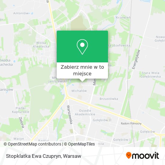 Mapa Stopklatka Ewa Czupryn